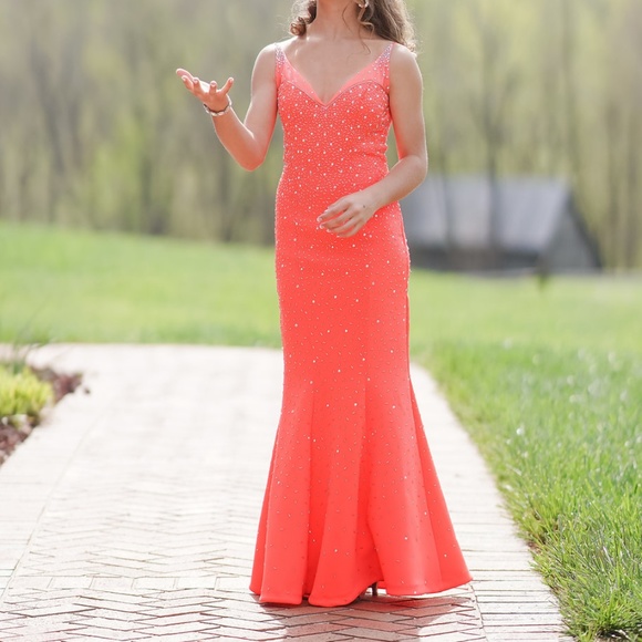 Jonathan Kayne Full Length Prom Dress - Picture 4 of 6